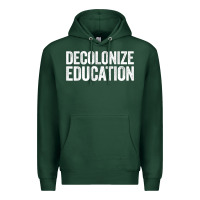 Sports Green Decolonize Education History Teacher Educator Gift Premium Hoodie - trangStudio