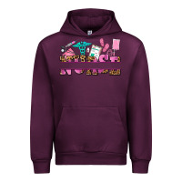 Mauve Wine nurse custom name Urban Hoodie - AdoDesignShop