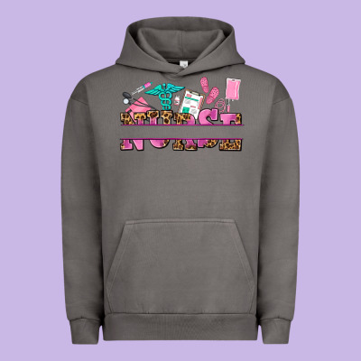 Nurse Custom Name Urban Hoodie Designed By Adodesignshop