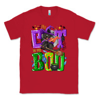 Red My cat is my boo Halloween Classic Tee - NancyCooperArtShop