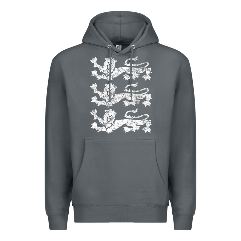 Retro Three England Lions Vintage Souvenir Premium Hoodie by trangStudio | Teevron