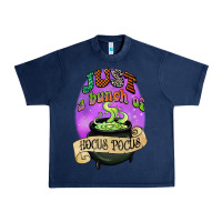Navy just a bunch of hocus pocus Urban Heavy Tee - CowGirlArtShop