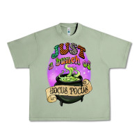 Oil Green just a bunch of hocus pocus Urban Heavy Tee - CowGirlArtShop