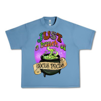Pebble Blue just a bunch of hocus pocus Urban Heavy Tee - CowGirlArtShop