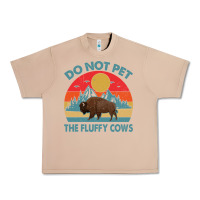 Burro Do Not Pet The Fluffy Cows Vintage Urban Heavy Tee - trangStudio