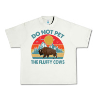 Pistachio Do Not Pet The Fluffy Cows Vintage Urban Heavy Tee - trangStudio
