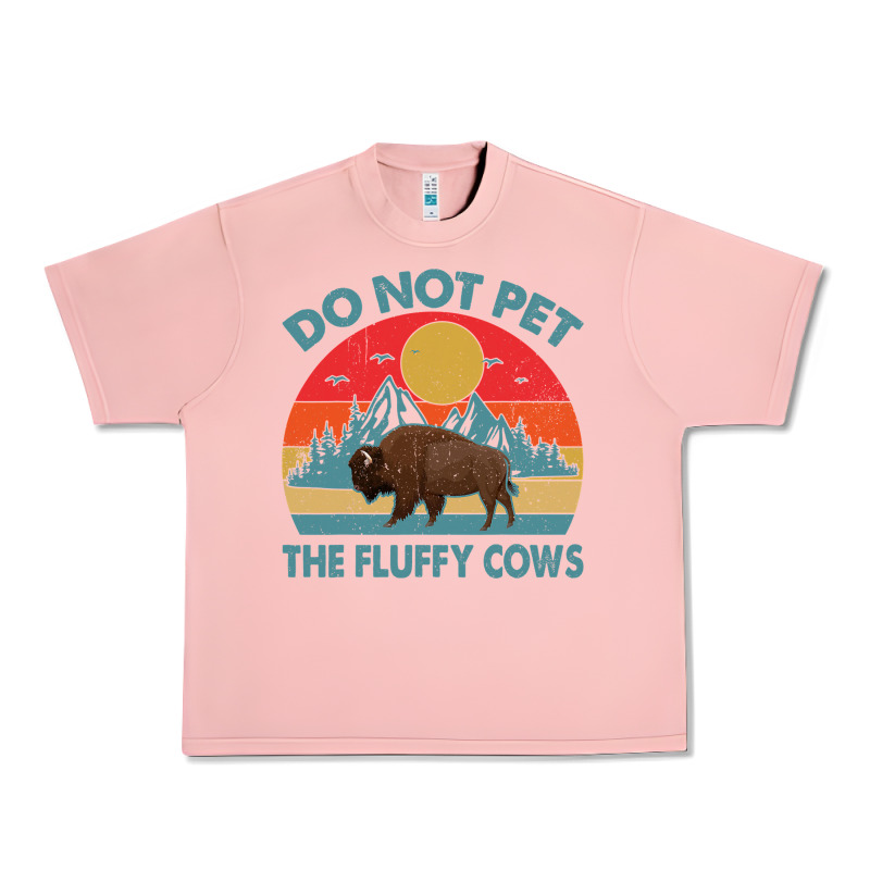 Do Not Pet The Fluffy Cows Vintage Urban Heavy Tee by trangStudio | Teevron