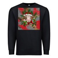 Black Christmas merino Premium Sweatshirt - BarkalooDesign