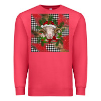 Cardinal Christmas merino Premium Sweatshirt - BarkalooDesign