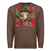 Chestnut Christmas merino Premium Sweatshirt - BarkalooDesign