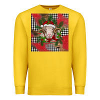 Lemon Christmas merino Premium Sweatshirt - BarkalooDesign