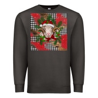 Smoke Christmas merino Premium Sweatshirt - BarkalooDesign