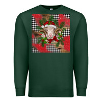 Sports Green Christmas merino Premium Sweatshirt - BarkalooDesign