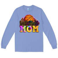 Colony Blue basketball mom Long Sleeve Tee - OliviaCreatesArt
