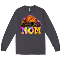 Smoke basketball mom Long Sleeve Tee - OliviaCreatesArt