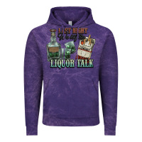 Cloud Purple Last night we let the liquor talk Cowboy Vintage Hoodie - HowdyJamesFarm