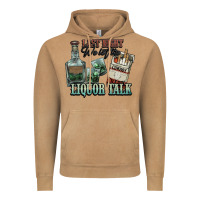 Vintage Camel Last night we let the liquor talk Cowboy Vintage Hoodie - HowdyJamesFarm