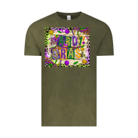 Vintage Olive mardi gras Vintage Tee - CowGirlArtShop