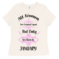 Bone all women are created equal but only the smartest are born in january Ladies Tee - Bettercallsaul
