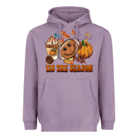 Lavender tis the season football Heavyweight Hoodie - BarkalooDesign