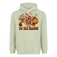 Matcha tis the season football Heavyweight Hoodie - BarkalooDesign