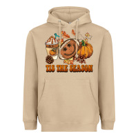 Mushroom tis the season football Heavyweight Hoodie - BarkalooDesign