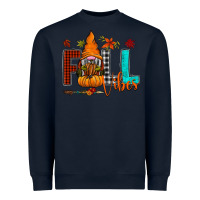 Navy Fall Vibes Heavyweight Sweatshirt - CowhideDigitalArt
