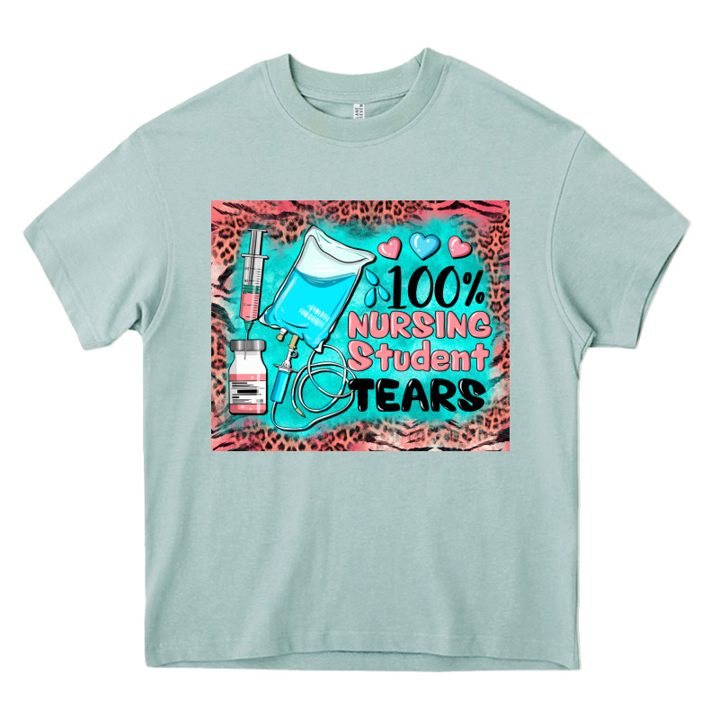 100 Nursing Student Tears Mousepad Heavy Core Tee by BarkalooDesign | Teevron