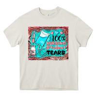 Cream 100 nursing student tears mousepad Heavy Core Tee - BarkalooDesign