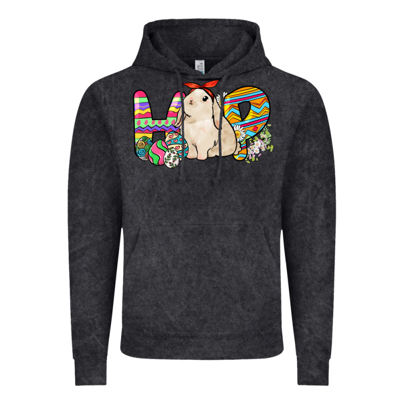 Hop Rabbit Easter Day Vintage Hoodie by HowdyJamesFarm | Teevron