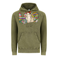 Vintage Olive Hop rabbit Easter Day Vintage Hoodie - HowdyJamesFarm