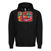 Black Hot nana summer Zipper Hoodie - RacoonDesign