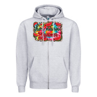 Heather Grey Hot nana summer Zipper Hoodie - RacoonDesign