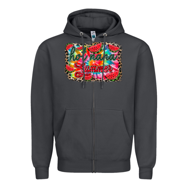 Hot Nana Summer Zipper Hoodie by RacoonDesign | Teevron