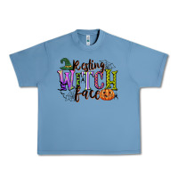 Pebble Blue resting witch face Urban Heavy Tee - CowGirlArtShop