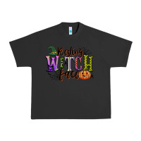 Pigment Black resting witch face Urban Heavy Tee - CowGirlArtShop