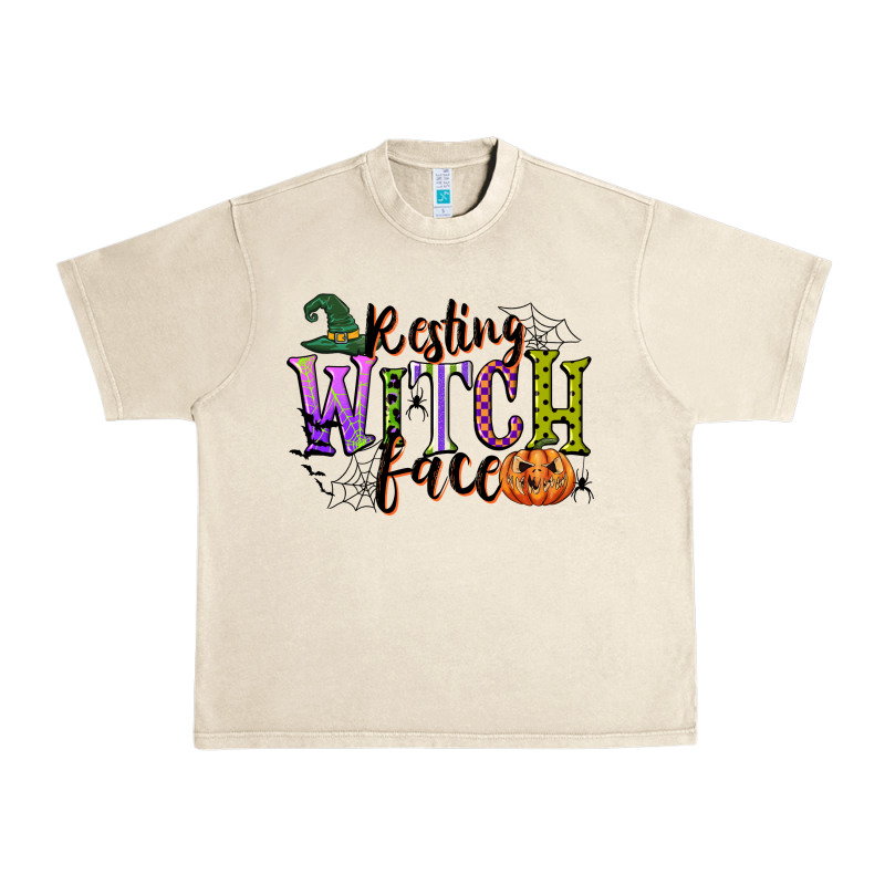Resting Witch Face Urban Heavy Tee by CowGirlArtShop | Teevron