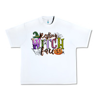 White resting witch face Urban Heavy Tee - CowGirlArtShop