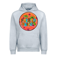 Heather Grey puerto rico coasters Urban Hoodie - AdoDesignShop