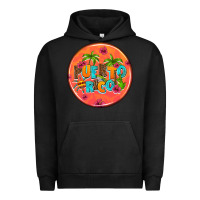Pigment Black puerto rico coasters Urban Hoodie - AdoDesignShop