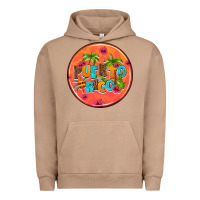 Pigment Burro puerto rico coasters Urban Hoodie - AdoDesignShop