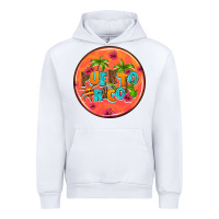 White puerto rico coasters Urban Hoodie - AdoDesignShop
