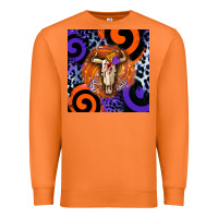 Carrot halloween bull skull Premium Sweatshirt - BarkalooDesign