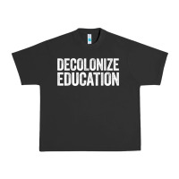 Pigment Black Decolonize Education History Teacher Educator Gift Urban Heavy Tee - trangStudio