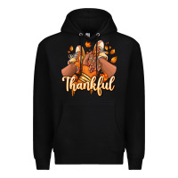 Black Thankful black girl sneakers Premium Hoodie - RanaPortraitStore