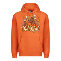 Carrot Thankful black girl sneakers Premium Hoodie - RanaPortraitStore
