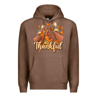 Chestnut Thankful black girl sneakers Premium Hoodie - RanaPortraitStore