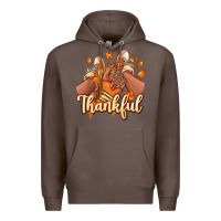 Coffee Thankful black girl sneakers Premium Hoodie - RanaPortraitStore