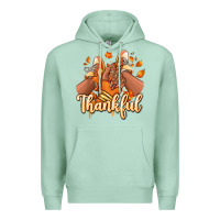 Seafoam Thankful black girl sneakers Premium Hoodie - RanaPortraitStore
