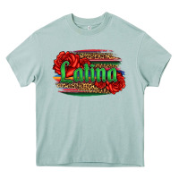 Arona latina with serape and roses Heavy Core Tee - Jasminsmagicworld